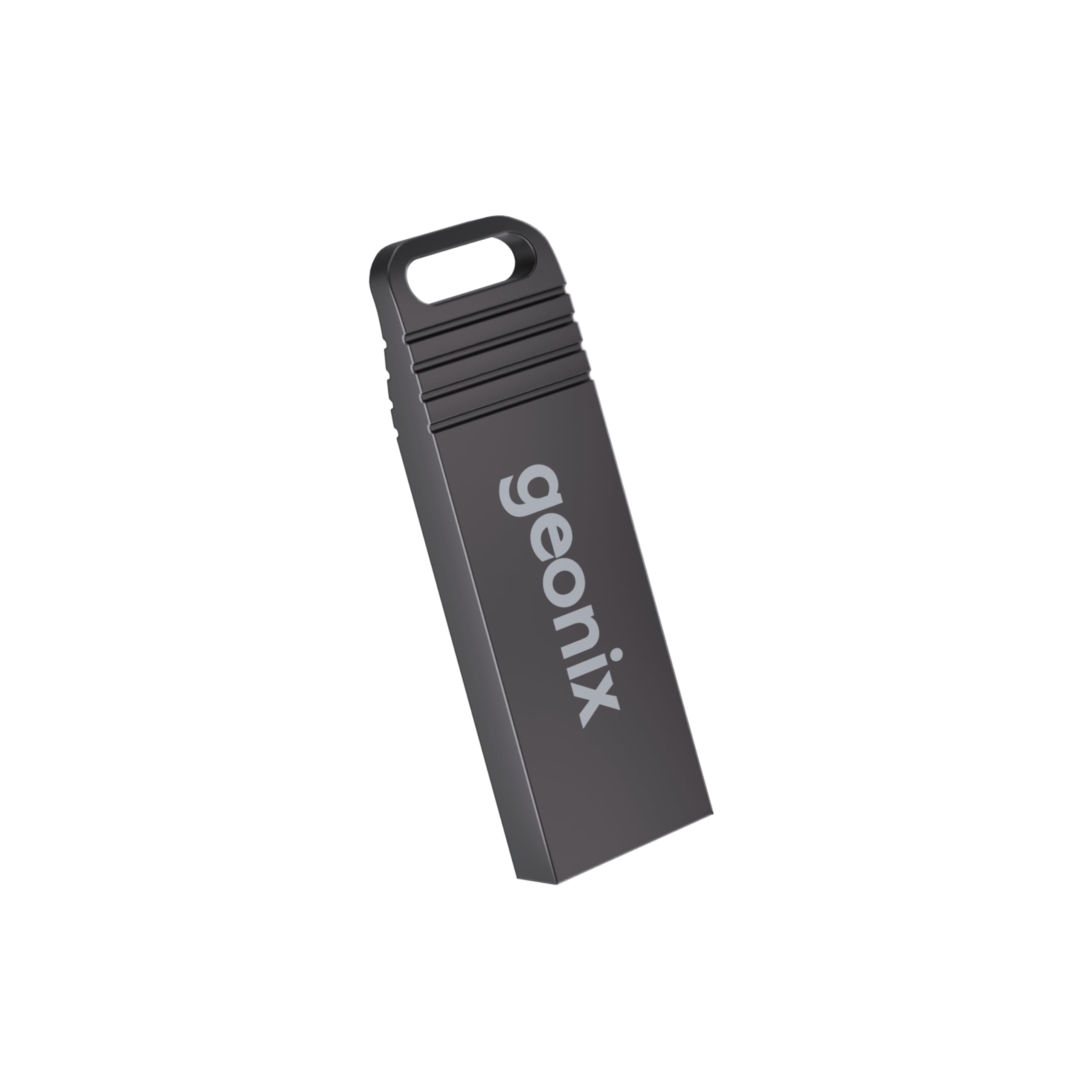 Pendrive 8GB, Metal USB 2.0 Flash Drive, Ideal for Data Transfer & Storage, 5 Years Warranty (Black)