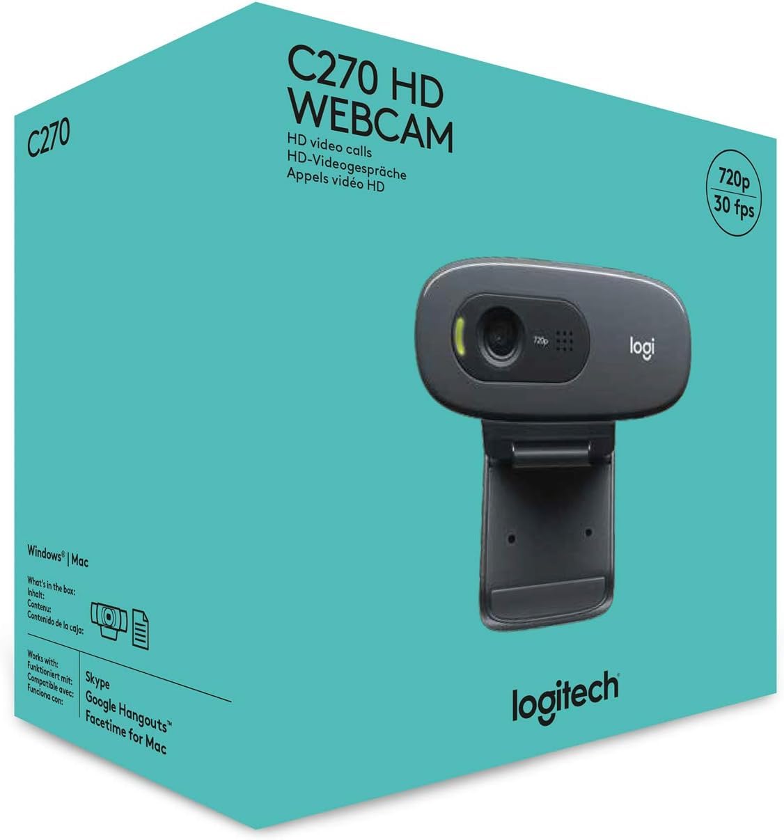C270 HD Web Camera