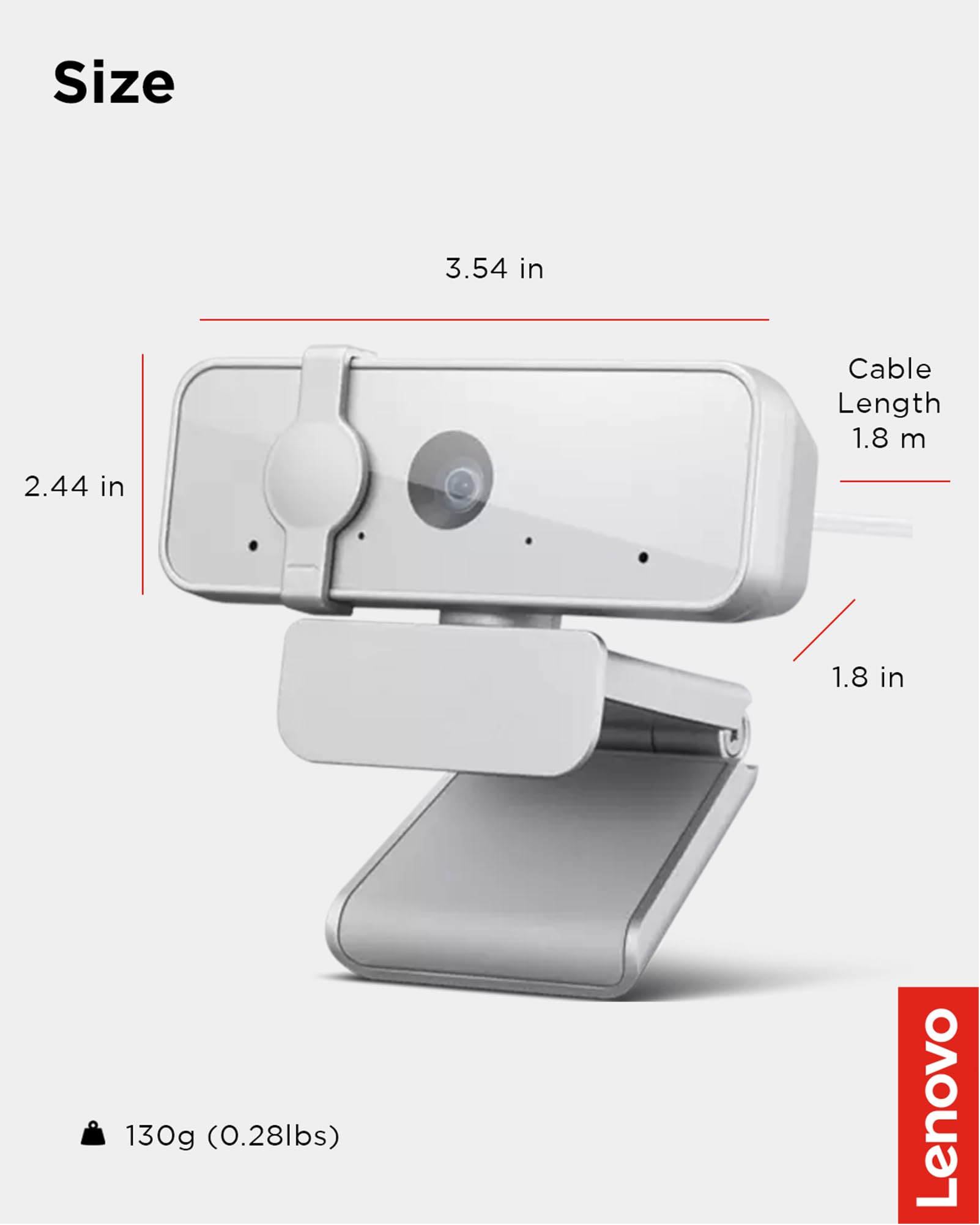 300 FHD Webcam with Full Stereo Dual Built-in Mics | FHD 1080P 2.1 Megapixel CMOS Camera with USB |Ultra-Wide 95° Lens, 4X Digital Zoom | 360 Rotation | Flexible Mount | Cloud Grey