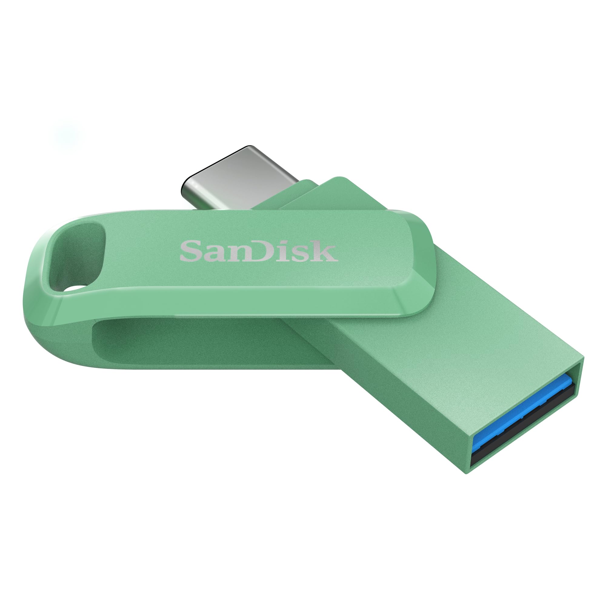Ultra Dual Drive Go Type-C 256GB, OTG, Upto 400MB/s, Pendrive, Absinthe Green, 5Y Warranty (SDDDC3-256G-I46GPD)