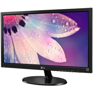 LG 19M38LB 47 cm (18.5 Inch) HD (1366 X 768) Monitor, 5 ms, 75Hz, Flicker Safe, Reader Mode, Smart Energy Saving, Black Stabilizer, D-Sub, HDMI Port, Head Phone Out, 3 Years Onsite Warranty, Black