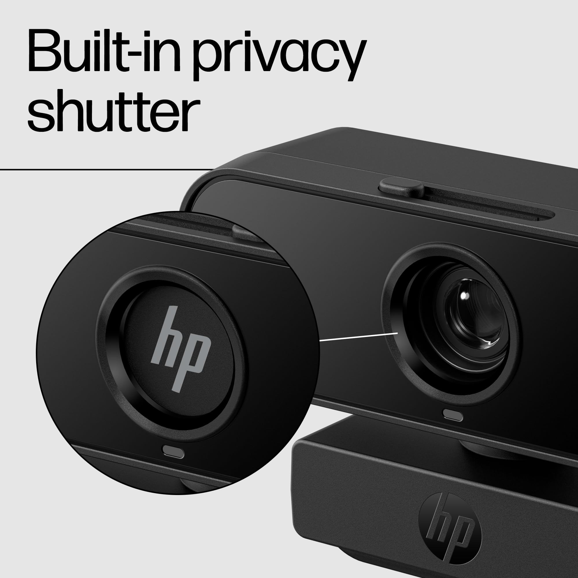 430 FHD Webcam, 2MP, Portable Plug-and-Play Webcam with Dual mics and auto Adjustment