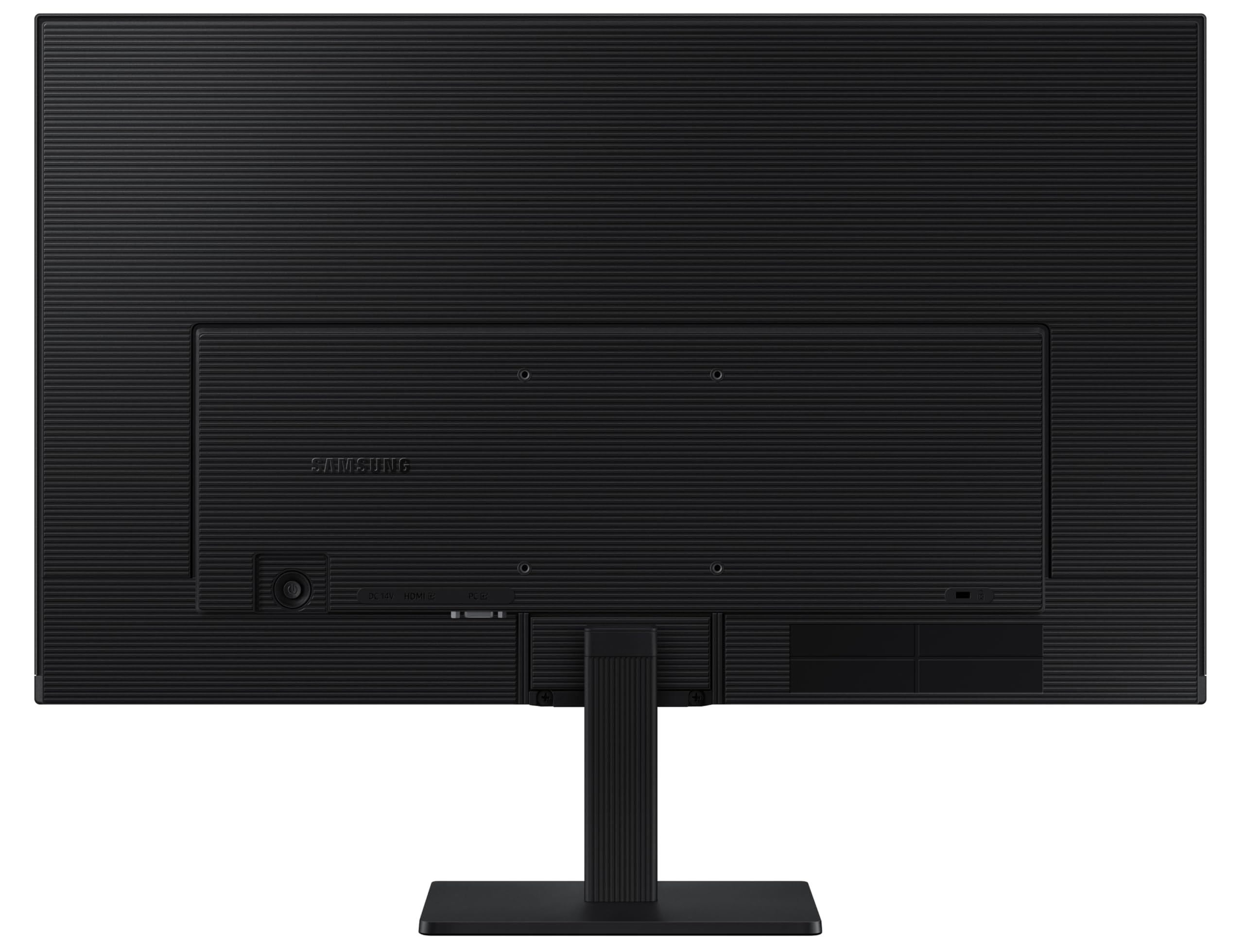 24" (60.5 cm) S3 Flat Monitor|Super Slim Borderless Design|IPS Panel|FHD 1920 x 1080|100 Hz|5 ms|Ports-HDMI,VGA|Game Mode|Eye Saver Mode||Wall Mountable|LS24D300GAWXXL|Black